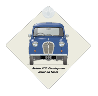 Austin A35 Countryman 1962 Car Window Hanging Sign